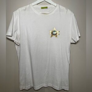 Versace Jeans Couture Embroidered Star Tee – White (Men’s L)